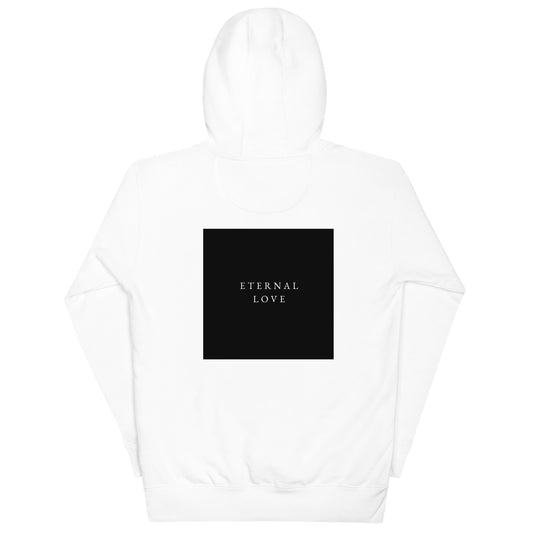 Eternal Love - Black Fonts Unisex Hoodie