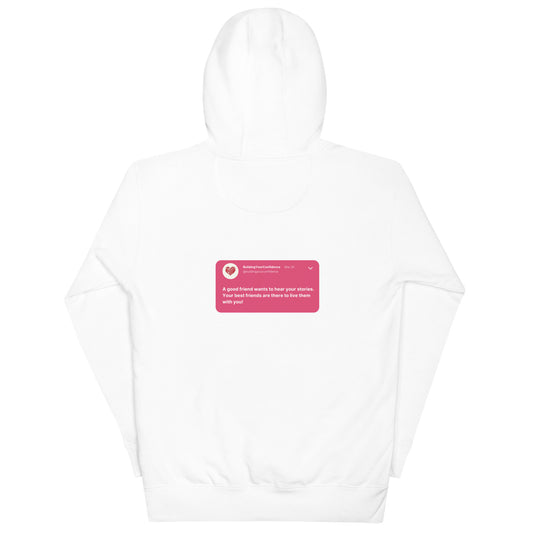 Tweet Quotes Pinky Unisex Hoodie